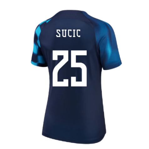 2022-2023 Croatia Away Shirt (Ladies) (Sucic 25)
