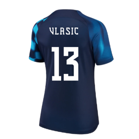 2022-2023 Croatia Away Shirt (Ladies) (Vlasic 13)