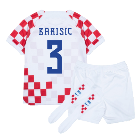 2022-2023 Croatia Home Mini Kit (Barisic 3)