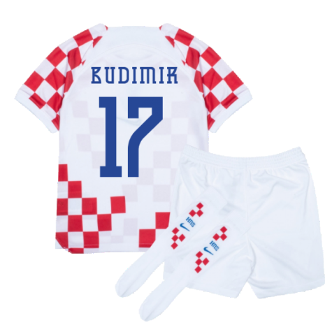 2022-2023 Croatia Home Mini Kit (Budimir 17)