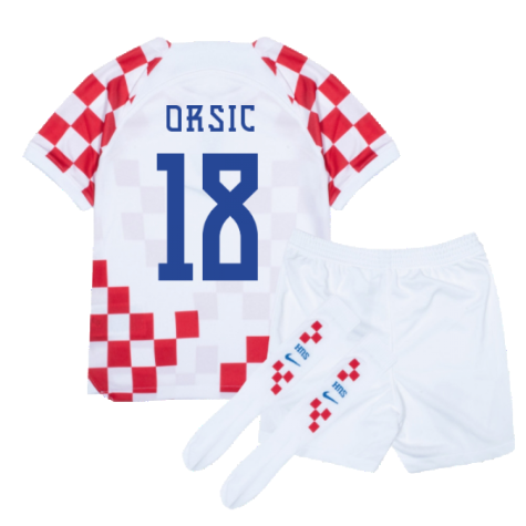 2022-2023 Croatia Home Mini Kit (Orsic 18)