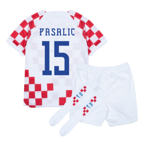 2022-2023 Croatia Home Mini Kit (Pasalic 15)