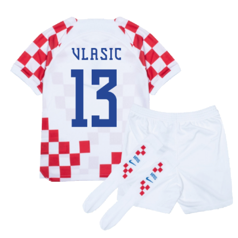 2022-2023 Croatia Home Mini Kit (Vlasic 13)