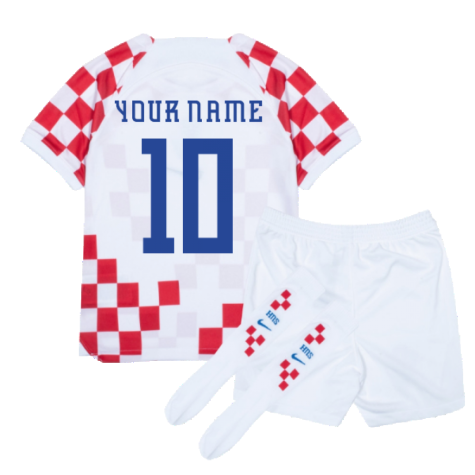 2022-2023 Croatia Home Mini Kit (Your Name)