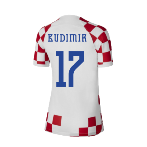 2022-2023 Croatia Home Shirt (Ladies) (Budimir 17)