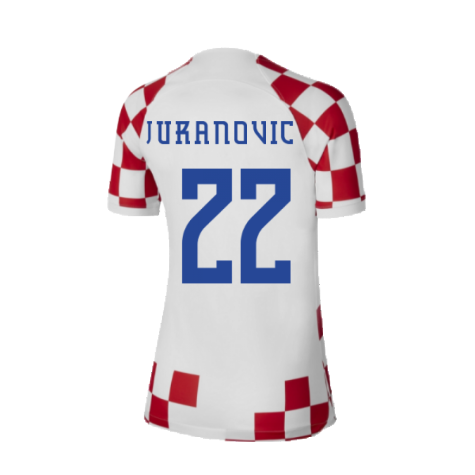 2022-2023 Croatia Home Shirt (Ladies) (Juranovic 22)