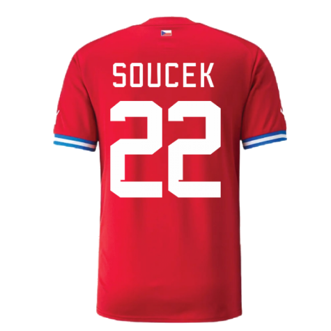 2022-2023 Czech Republic Home Shirt (SOUCEK 22)