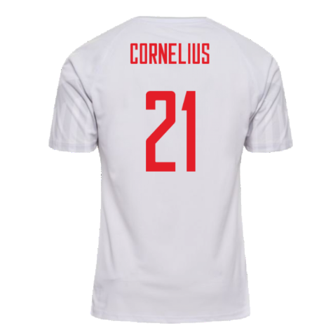 2022-2023 Denmark Away Shirt (Cornelius 21)