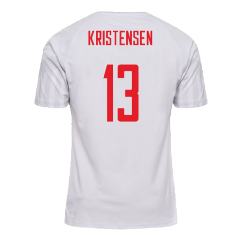 2022-2023 Denmark Away Shirt (Kristensen 13)