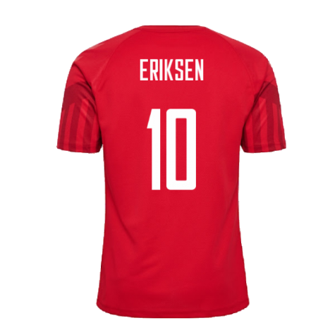 2022-2023 Denmark Home Jersey (Eriksen 10)