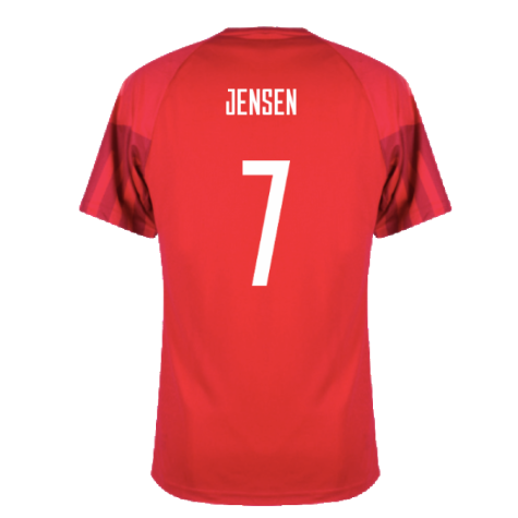 2022-2023 Denmark Home Shirt - Kids (Jensen 7)