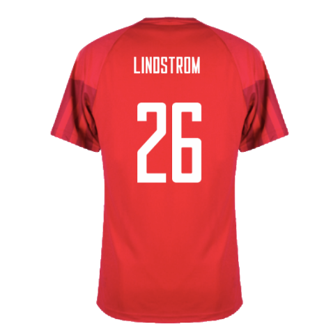 2022-2023 Denmark Home Shirt - Kids (Lindstrom 26)