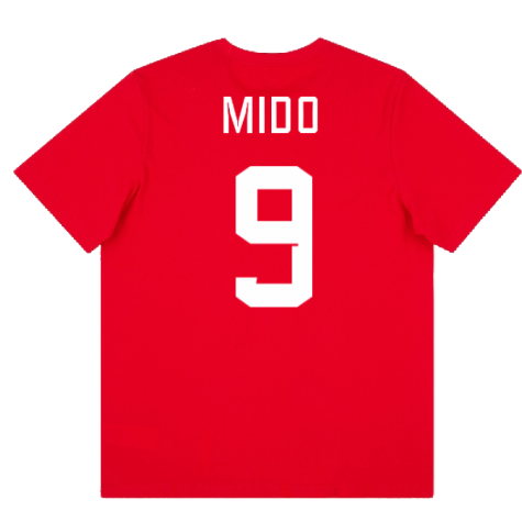 2022-2023 Egypt FtblCore Tee (Red) (MIDO 9)