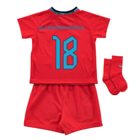 2022-2023 England Away Baby Kit (Infants) (Alexander Arnold 18)