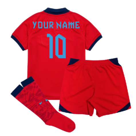 2022-2023 England Away Mini Kit (Your Name)