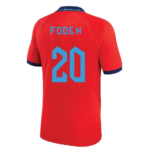 2022-2023 England Away Shirt (Foden 20)