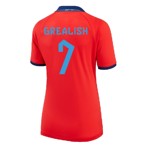 2022-2023 England Away Shirt (Ladies) (Grealish 7)