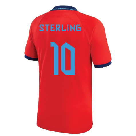 2022-2023 England Away Shirt (Sterling 10)