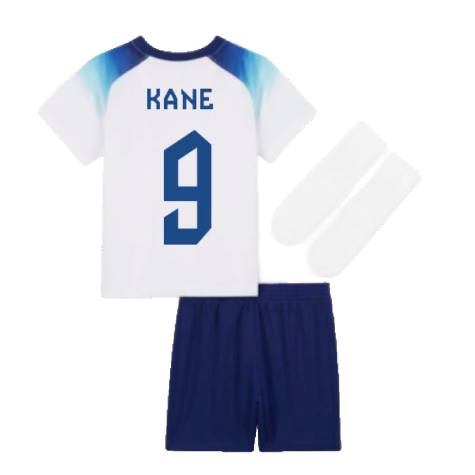 2022-2023 England Home Little Boys Mini Kit (Kane 9)