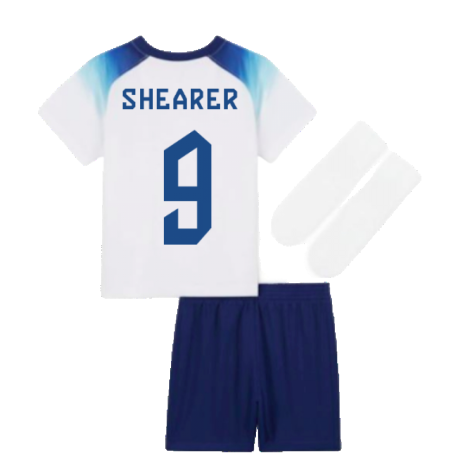 2022-2023 England Home Little Boys Mini Kit (Shearer 9)