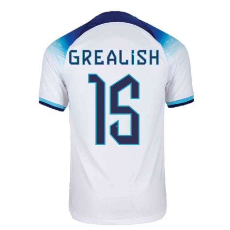 2022-2023 England Home Shirt (GREALISH 15)