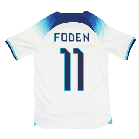 2022-2023 England Home Shirt (Kids) (FODEN 11)