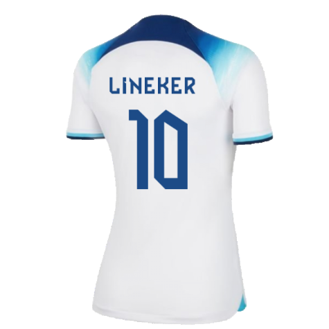 2022-2023 England Home Shirt (Ladies) (Lineker 10)