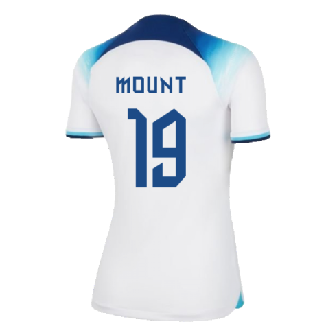 2022-2023 England Home Shirt (Ladies) (Mount 19)