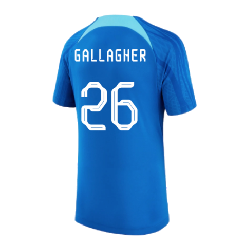 2022-2023 England Strike Training Shirt (Blue) - Kids (Gallagher 26)