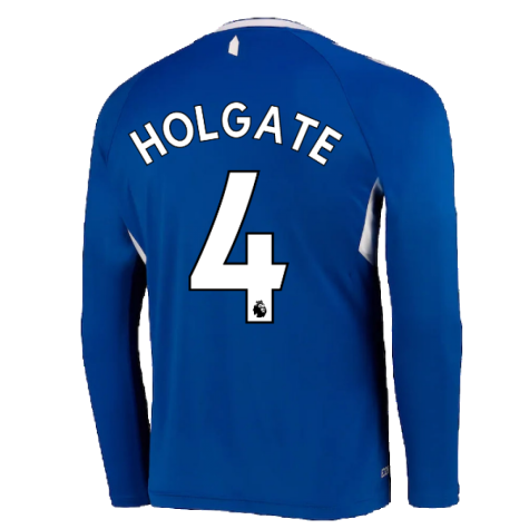 2022-2023 Everton Home Long Sleeve Shirt (HOLGATE 4)