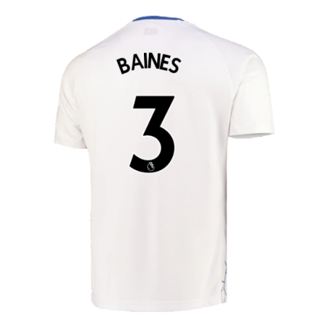 2022-2023 Everton Home Pre-Match Shirt (White) (BAINES 3)