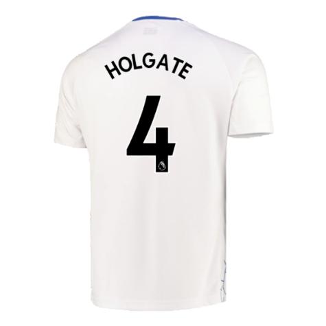 2022-2023 Everton Home Pre-Match Shirt (White) (HOLGATE 4)