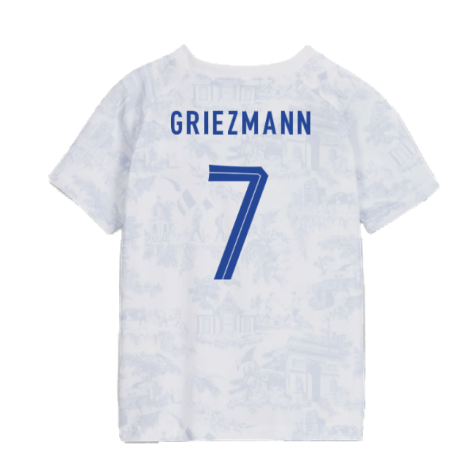 2022-2023 France Away Little Boys Mini Kit (Griezmann 7)