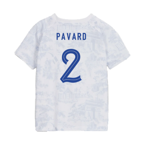 2022-2023 France Away Little Boys Mini Kit (Pavard 2)