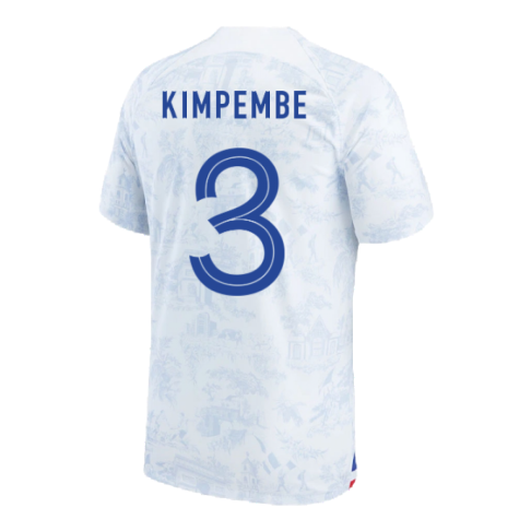 2022-2023 France Away Shirt (KIMPEMBE 3)