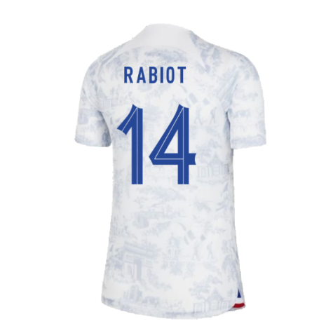 2022-2023 France Away Shirt (Ladies) (Rabiot 14)