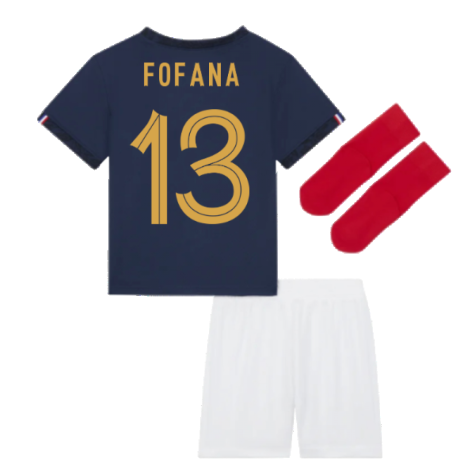 2022-2023 France Home Little Boys Mini Kit (Fofana 13)