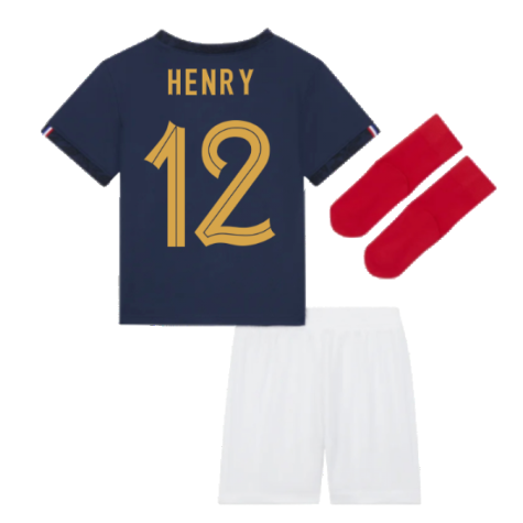 2022-2023 France Home Little Boys Mini Kit (Henry 12)