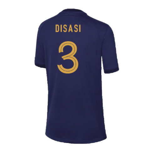 2022-2023 France Home Shirt - Kids (Disasi 3)