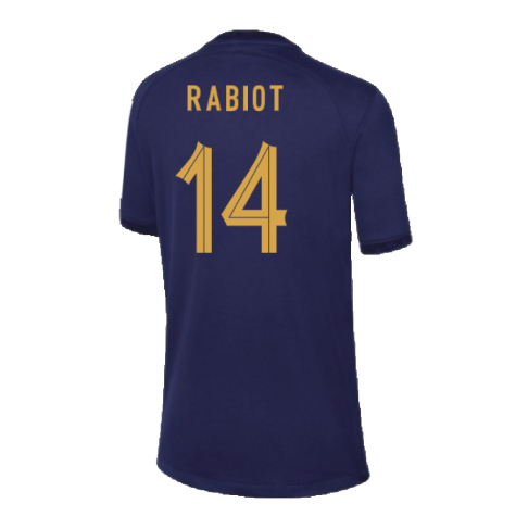 2022-2023 France Home Shirt - Kids (Rabiot 14)