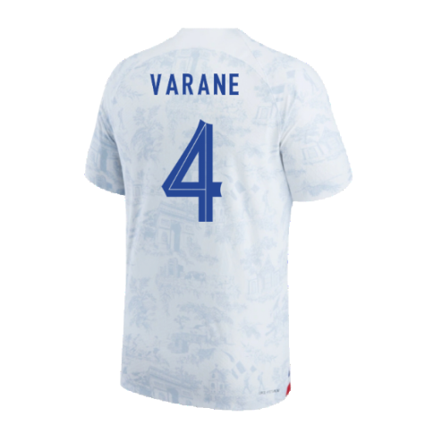 2022-2023 France Match ADV Dri-Fit Away Shirt (Varane 4)