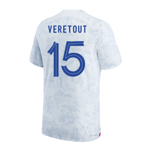 2022-2023 France Match ADV Dri-Fit Away Shirt (Veretout 15)