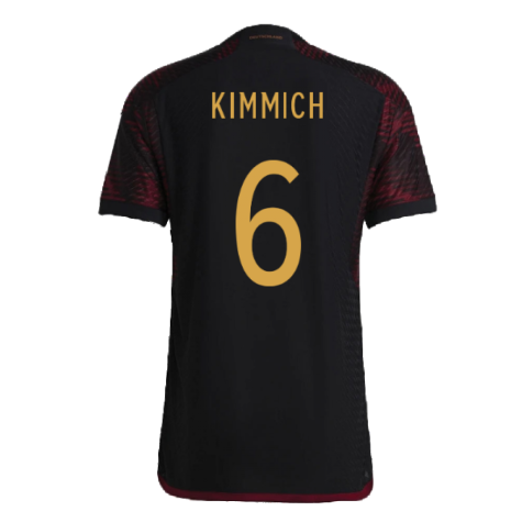 2022-2023 Germany Authentic Away Shirt (KIMMICH 6)