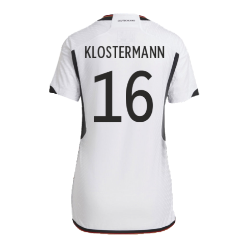 2022-2023 Germany Authentic Home Shirt (Ladies) (KLOSTERMANN 16)