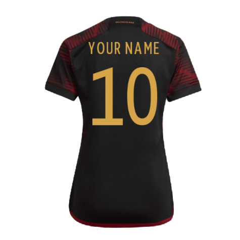 2022-2023 Germany Away Shirt (Ladies) (Your Name)