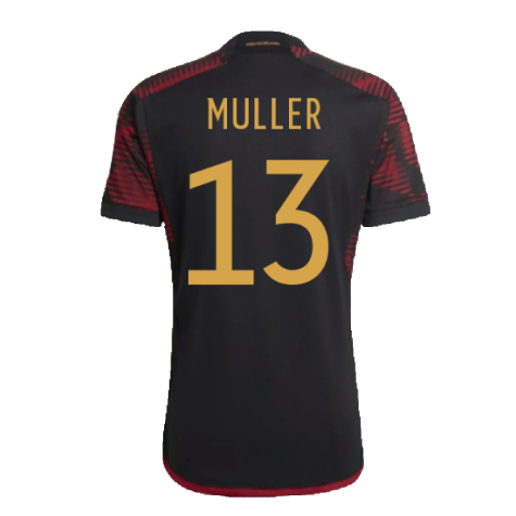 2022-2023 Germany Away Shirt (MULLER 13)