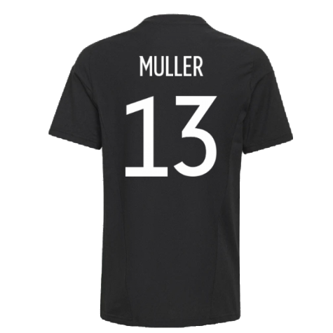 2022-2023 Germany Core Tee (Black) - Kids (MULLER 13)