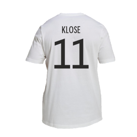 2022-2023 Germany DNA Graphic Tee (White) (Klose 11)