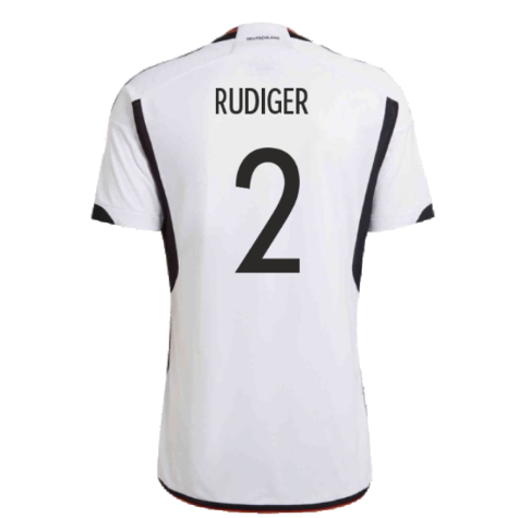 2022-2023 Germany Home Shirt (Kids) (RUDIGER 2)