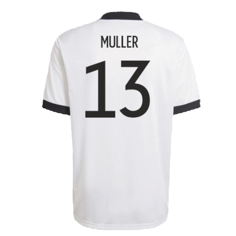 2022-2023 Germany Icon Jersey (White) (Muller 13)